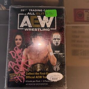 2021 Upper Deck AEW Wrestling Blaster Box with Autos